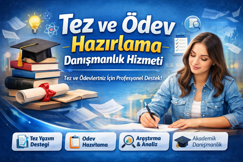 Tez Ödev Hazırlama