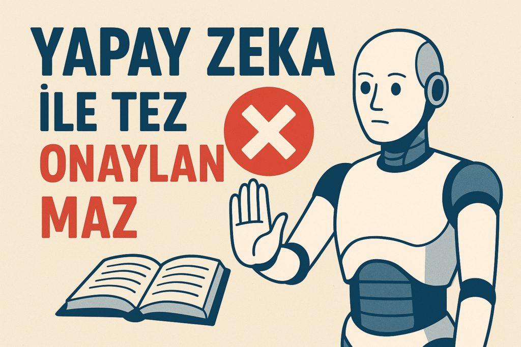 Yapay Zeka ile Yazılan Tez Kabul Görmez yada Geri Döner!