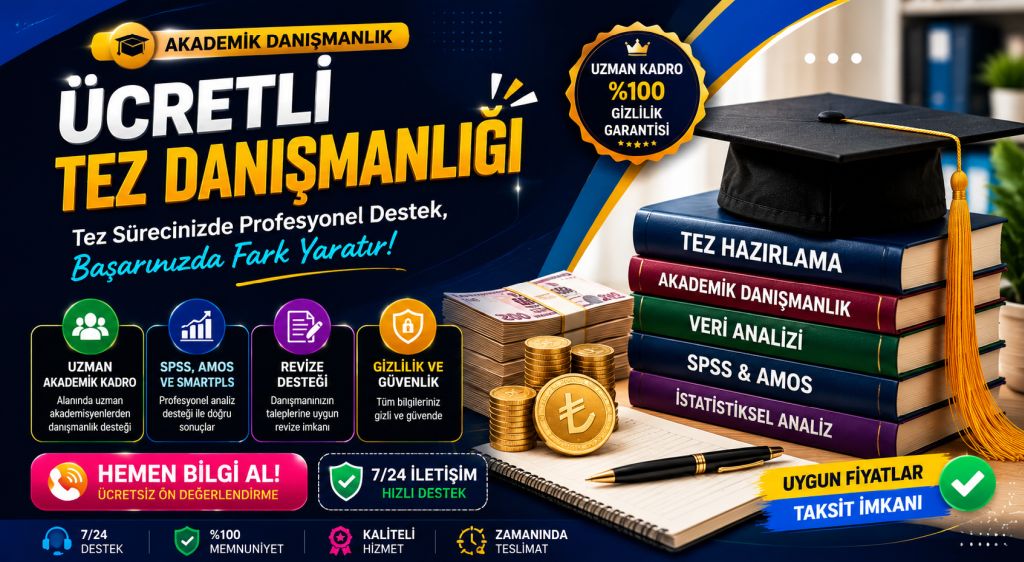 Ücretli Tez Danışmanlığı