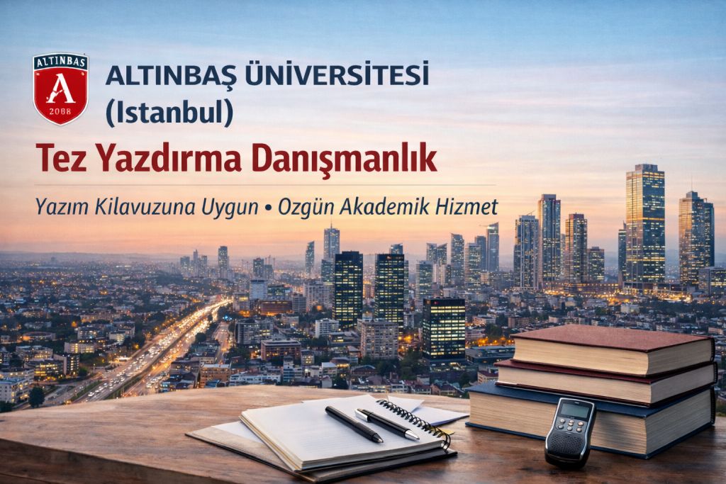 Altınbaş Üniversitesi Tez Yazdırma Danışmanlığı