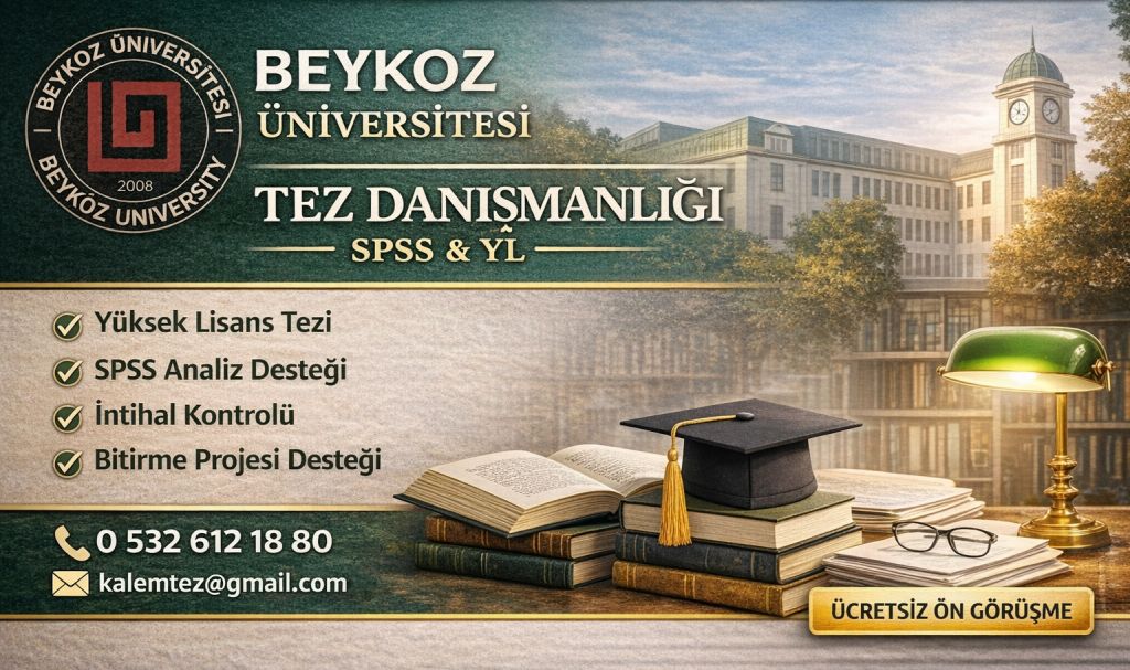 Beykoz Üniversitesi Tez Hazırlama Danışmanlığı
