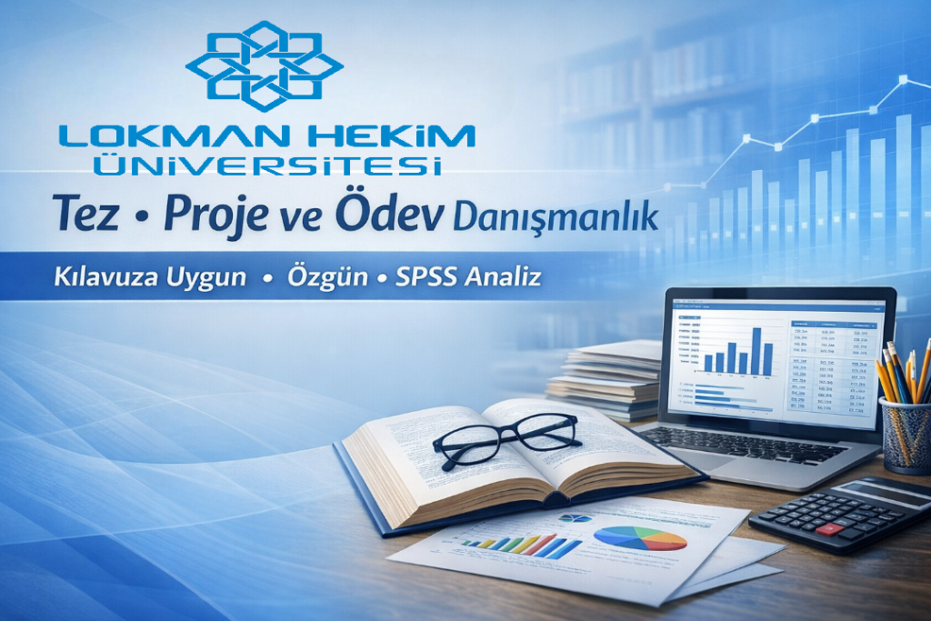 Lokman Hekim Üniversitesi Tez Hazırlama Danışmanlık