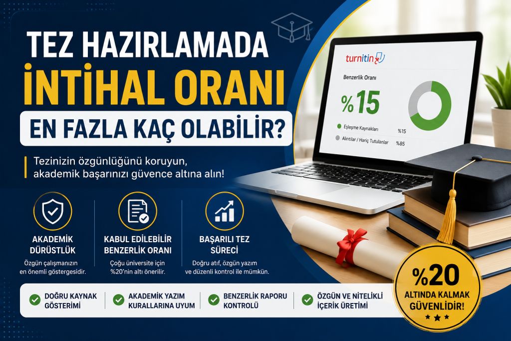 Tez Hazırlamada İntihal Oranı En Fazla Kaç Olabilir?